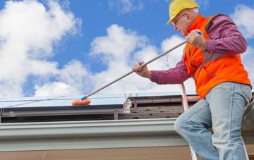 Cloud Side soft wash roof cleaning